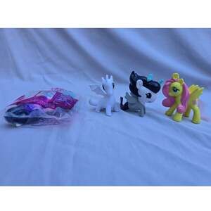 Tokidoki Mermicorno Fluttershy Rarity Sealed McDonald Toy Figure Lot